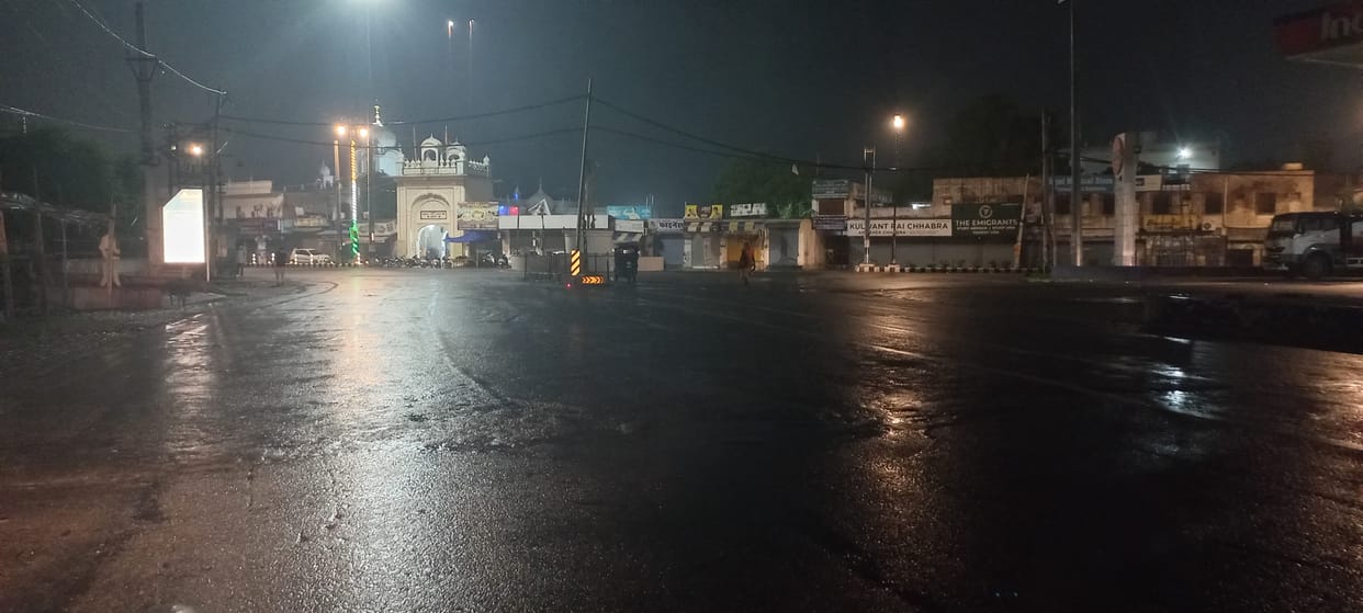 Relief from light rain in the morning, heat troubled people in the afternoon