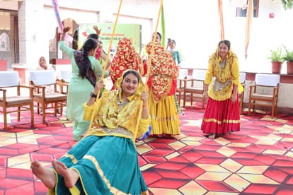 Hariyali Teej festival celebrated in Dharohar Haryana Museum