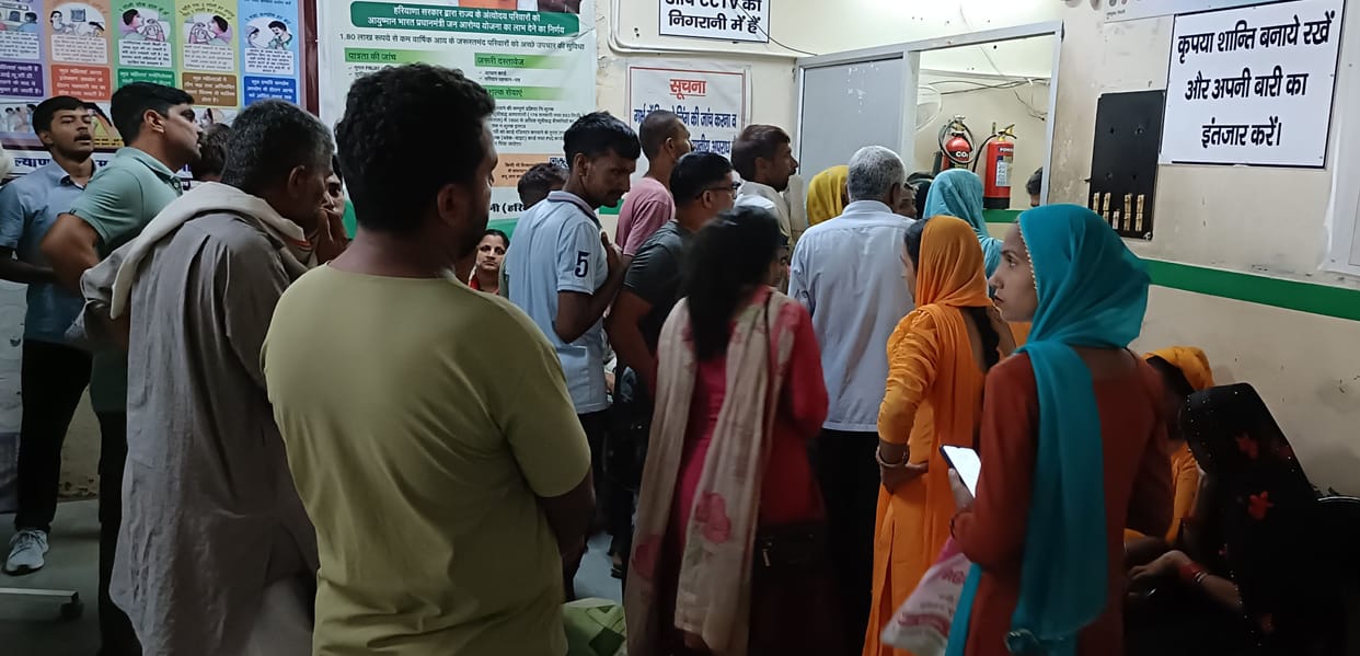 One doctor on two machines, unable to do ultrasound of more than 55-60 patients daily
