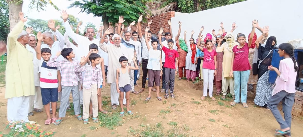 Drinking water crisis in Kadama village of Badhra
