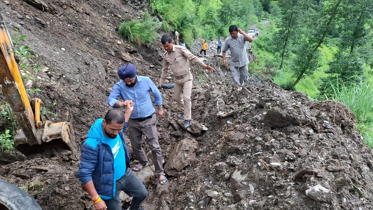 SDM visited disaster affected villages