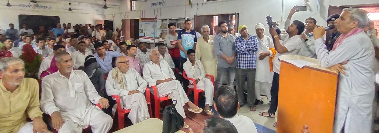 A community center will be built in Loharu with Rs 10 crore