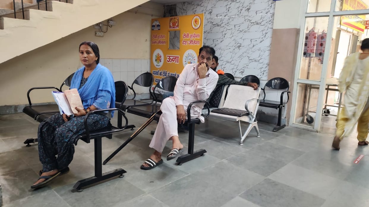 Additional waiting room established in regional hospital