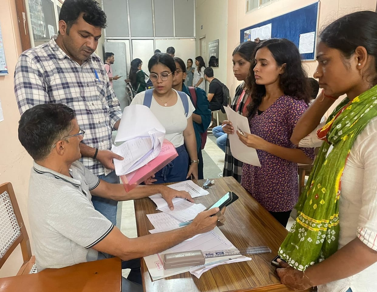34 seats vacant in MSc Mathematics and 19 seats vacant in MA English