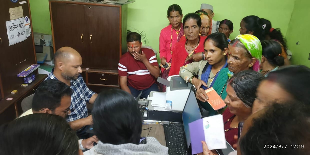 120 customers did e kyc in camp