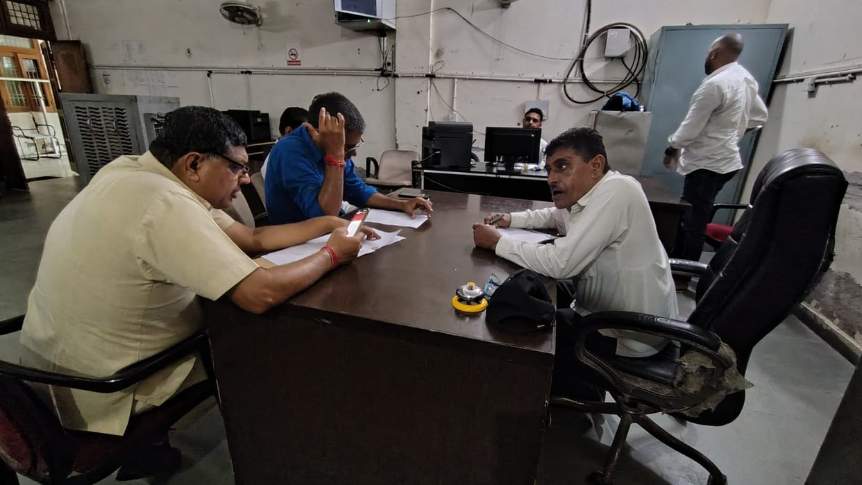 Chief Minister's flying squad inspected the records of the horticulture department