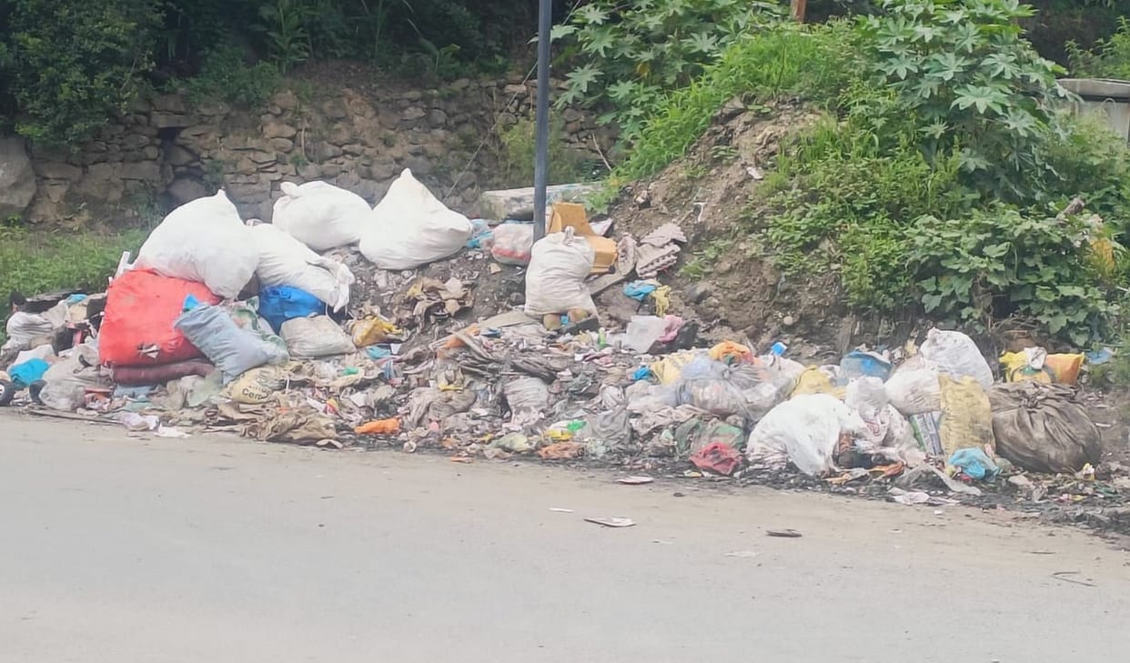 Wet waste from Minjar fair was dumped in rivers and drains.