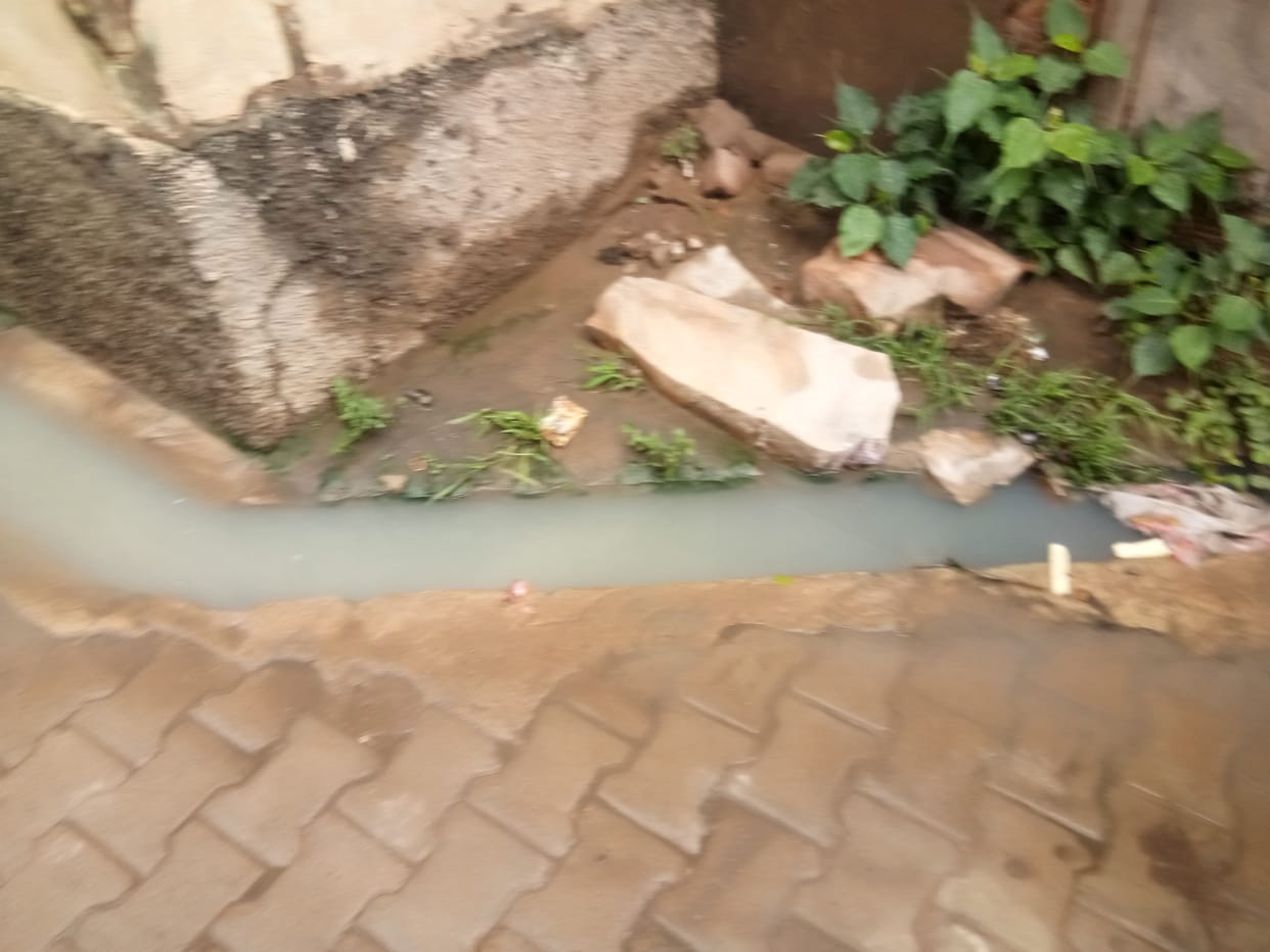 The city's drains are clogged with filth, sweepers come once a month