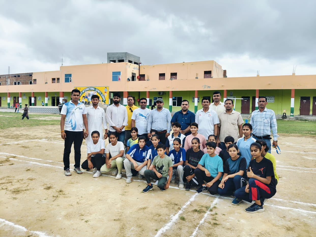 Srishti School team became winner in volleyball