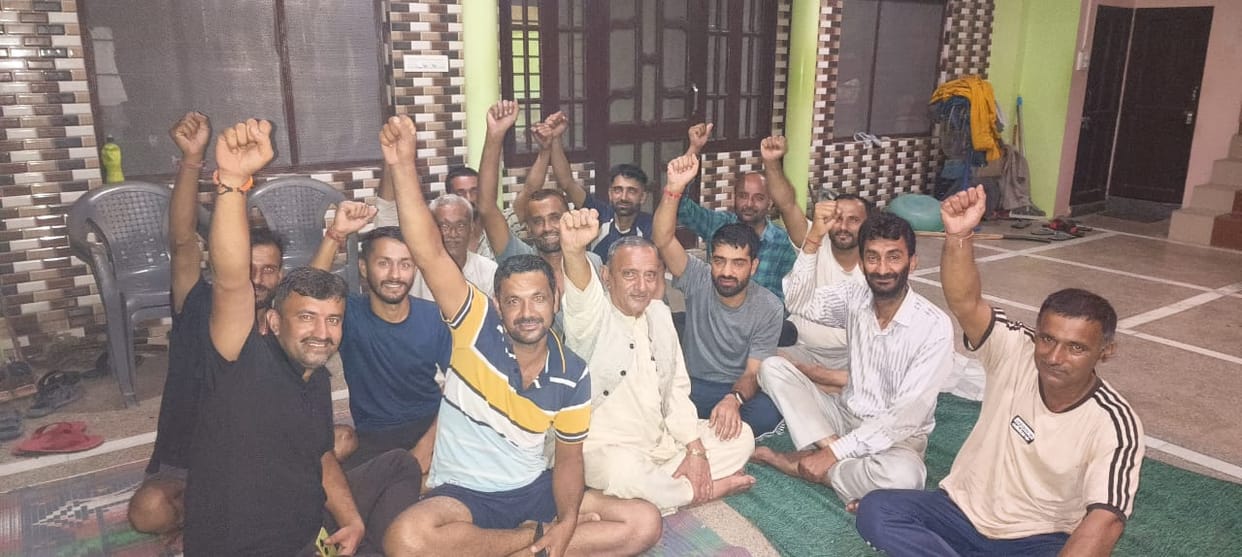 renuka dam jansangarsh samiti meeting