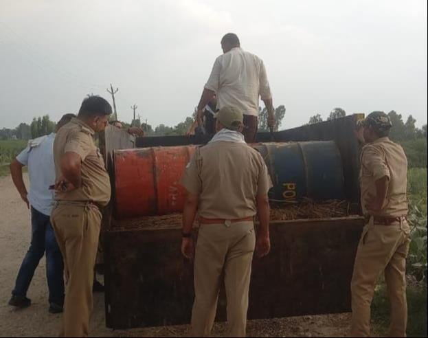 Police caught diesel being brought from Haryana