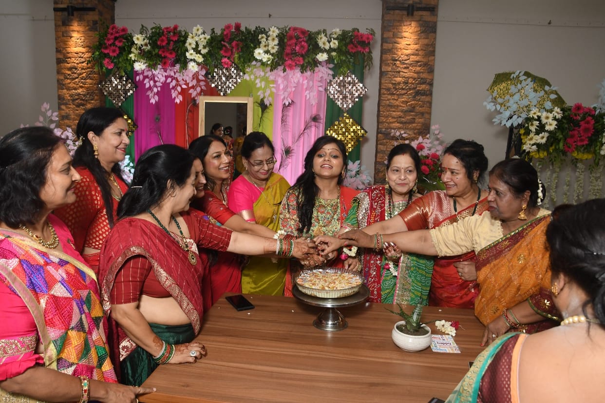 Teej festival was celebrated, many competitions were organized