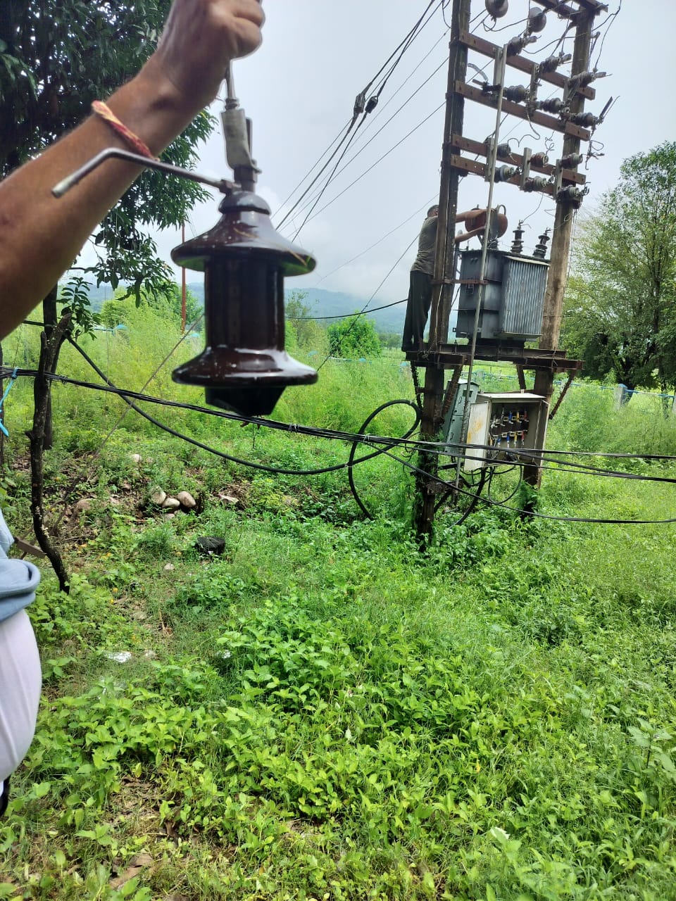 Transfer burnt in Khairi, supply of electricity and drinking water disrupted