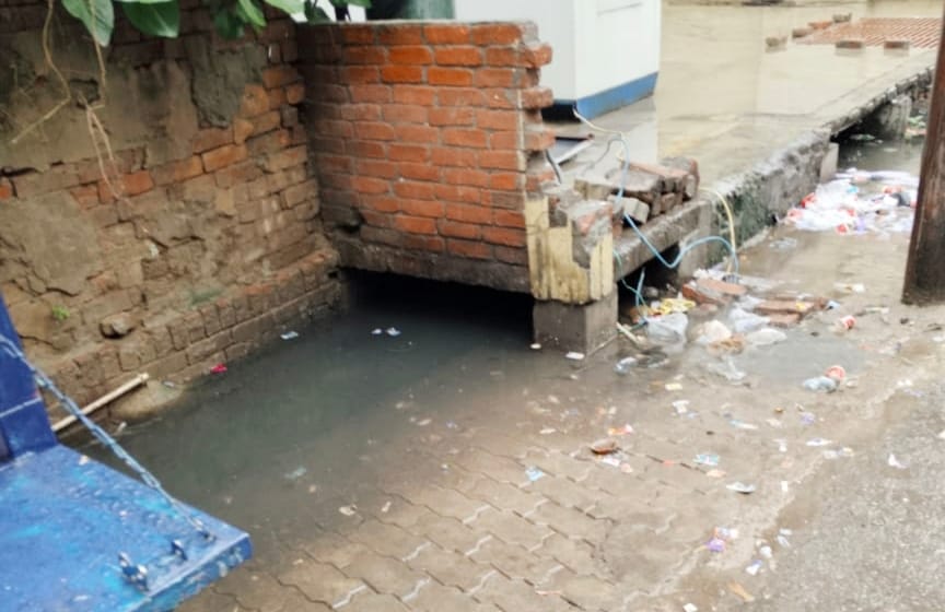 Encroachment drive stopped without getting rid of waterlogging