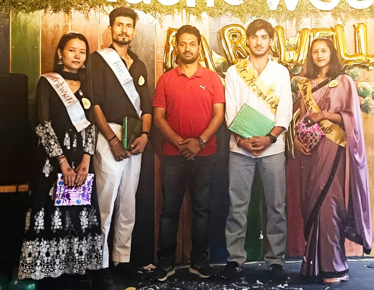 Harish became Mister, Naina became Miss Farewell