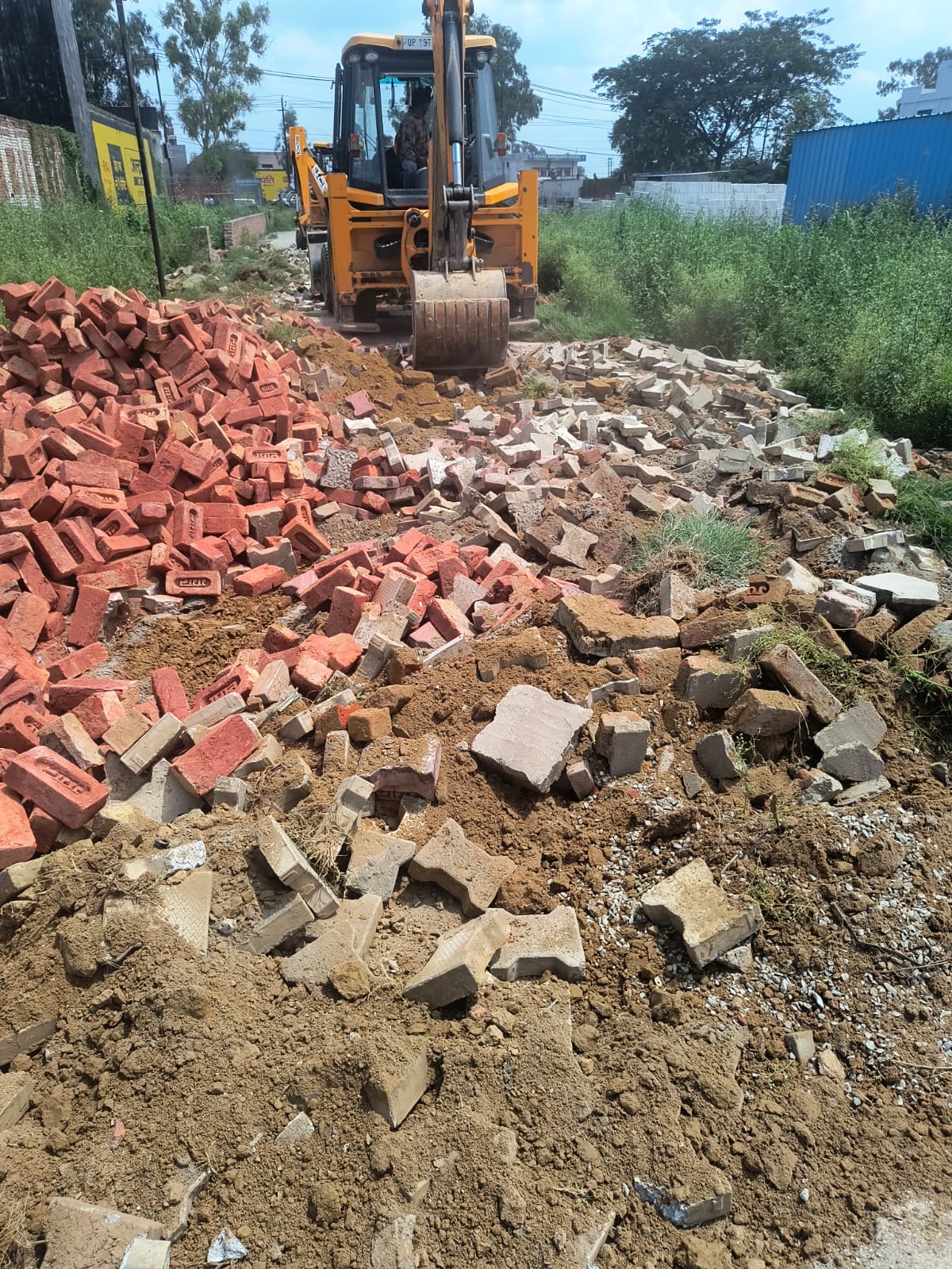 Illegal colonies demolished at four places