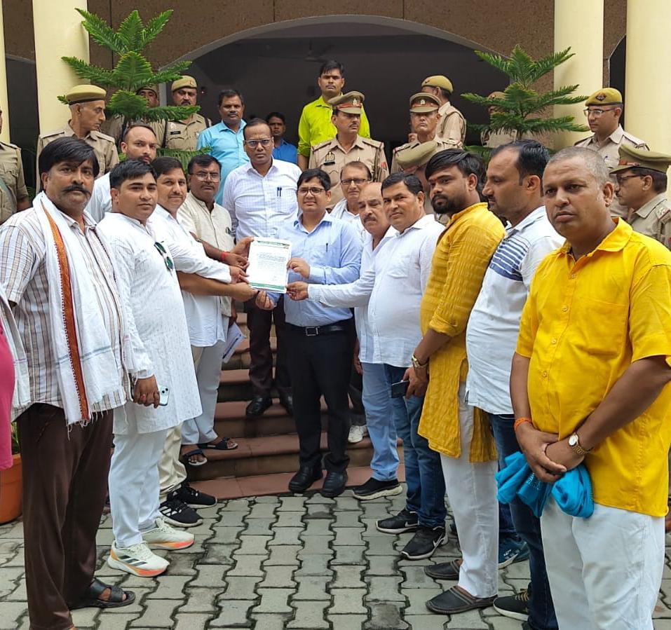 Memorandum submitted in protest against indecent remarks on Vinesh