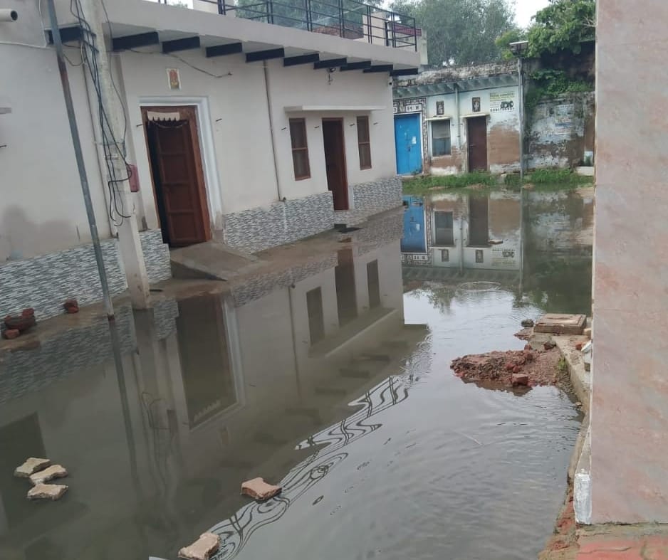 Sarpanch accused of discrimination in road construction
