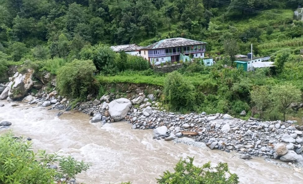 Bihali village faces increased threat due to dumping of project debris