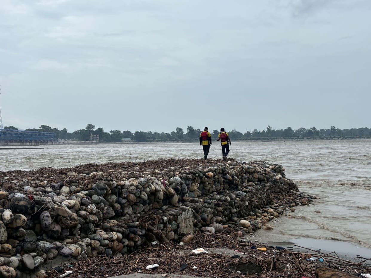 Search for child lost in Sharda continues for third day