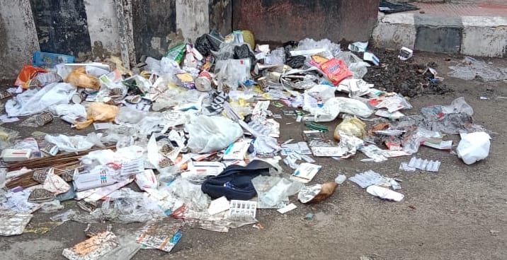 The title of garbage free city is in danger, there are heaps of garbage everywhere