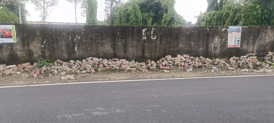 Pavement dug up for JJM work