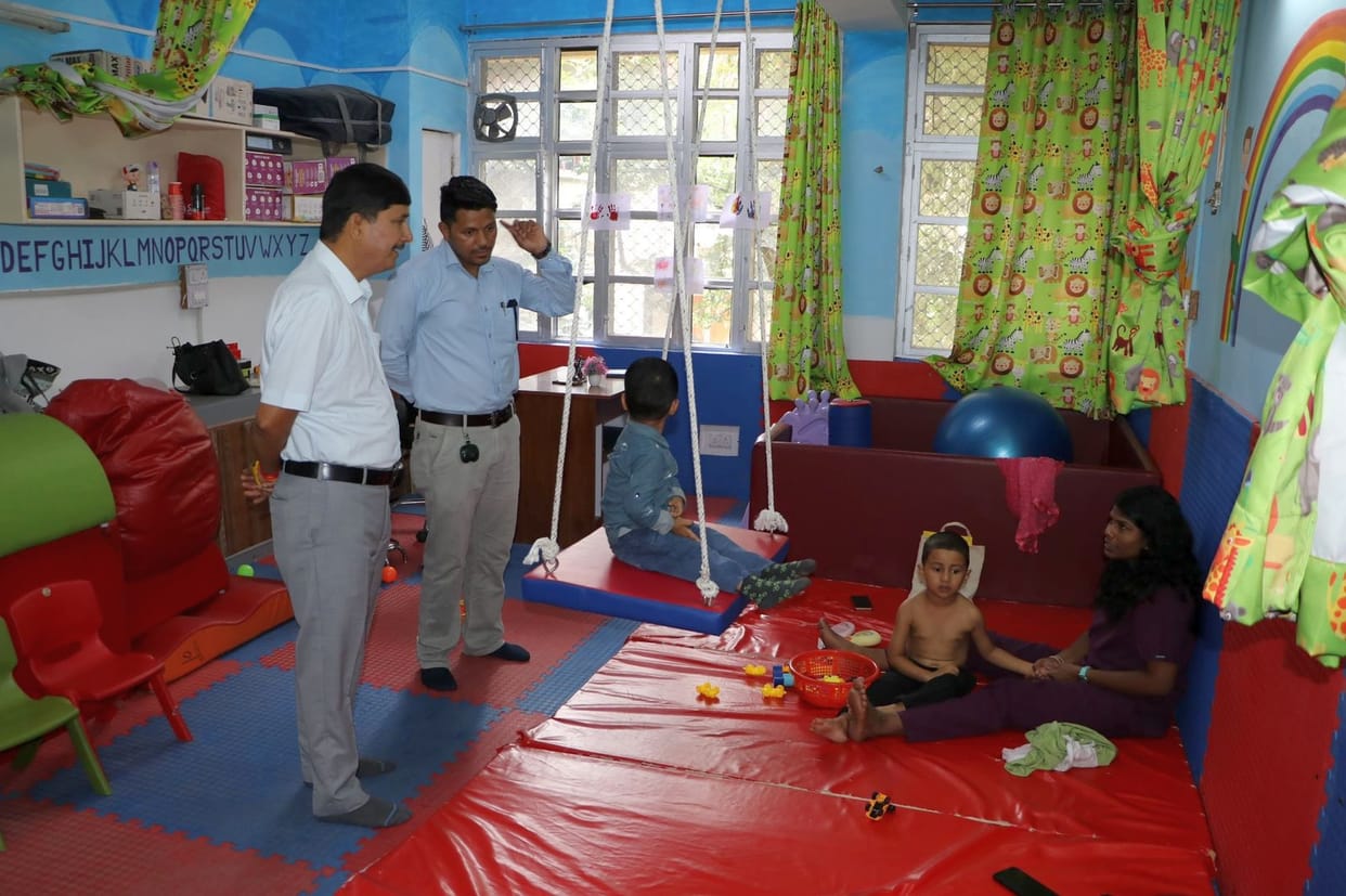 Dr. Lal appreciated the therapy services