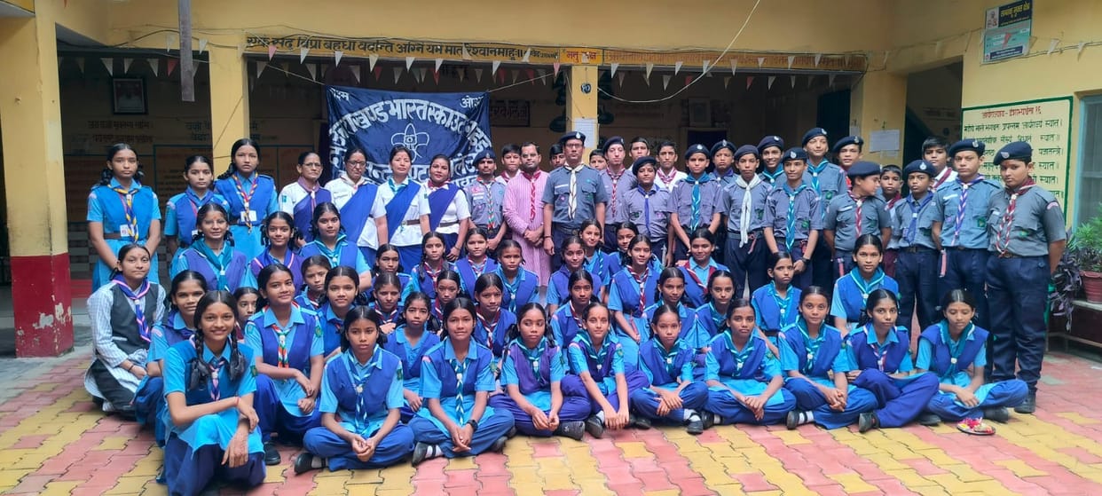 32 scouts, 56 guides took mass initiation