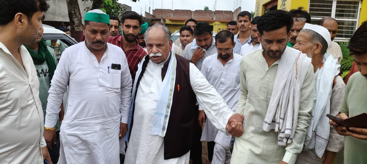 Will protest at Thana Bhawan Mill Gate if sugarcane dues are not paid by 15th September