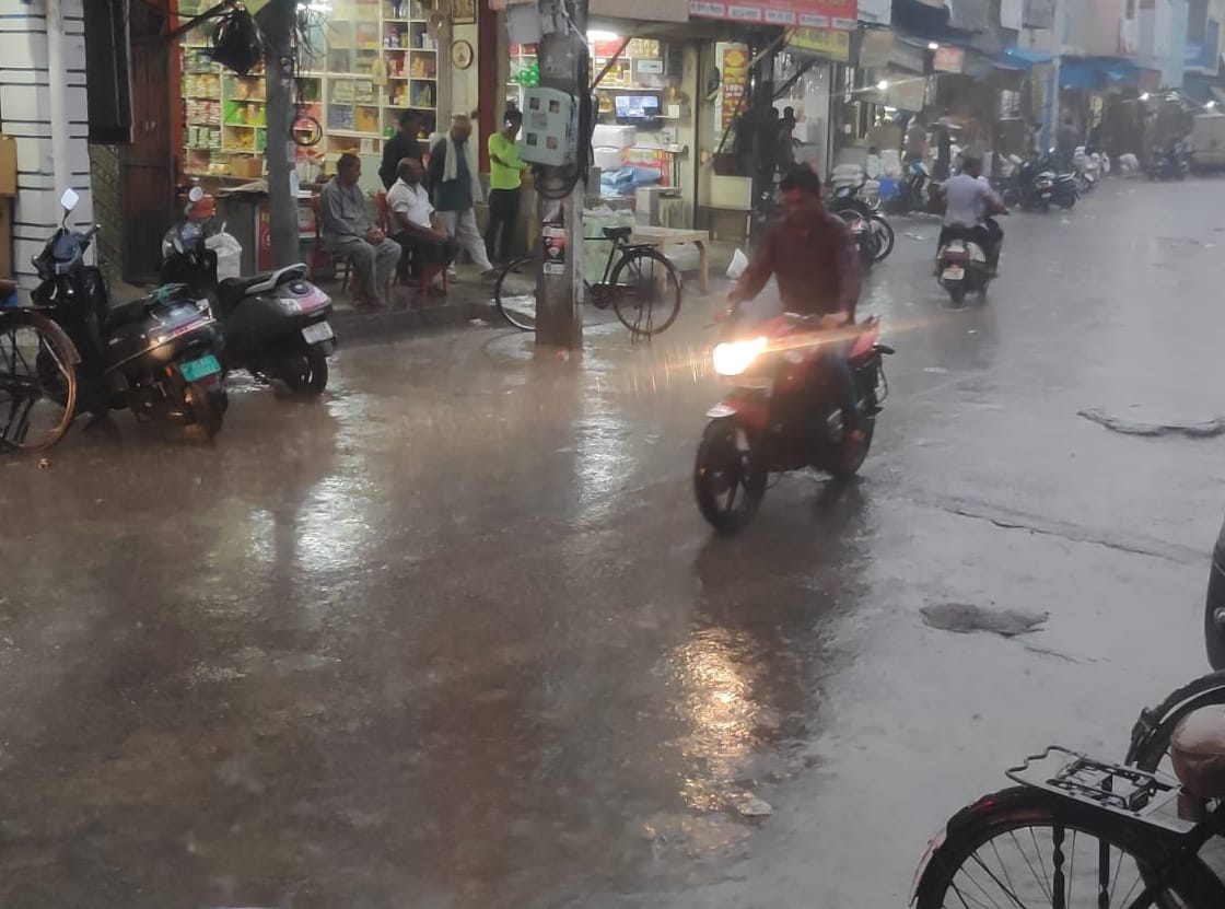 Poor drainage system, streets submerged in even the slightest rain