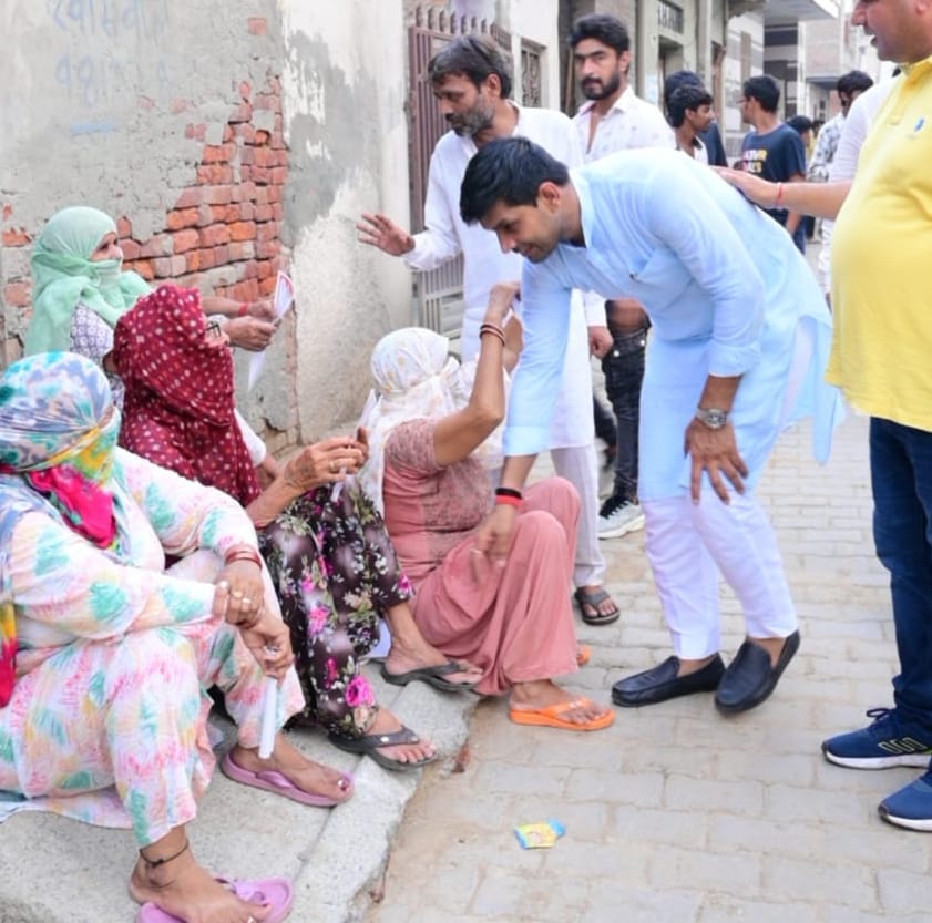 Deepak Hooda did door to door public relations in condemnation