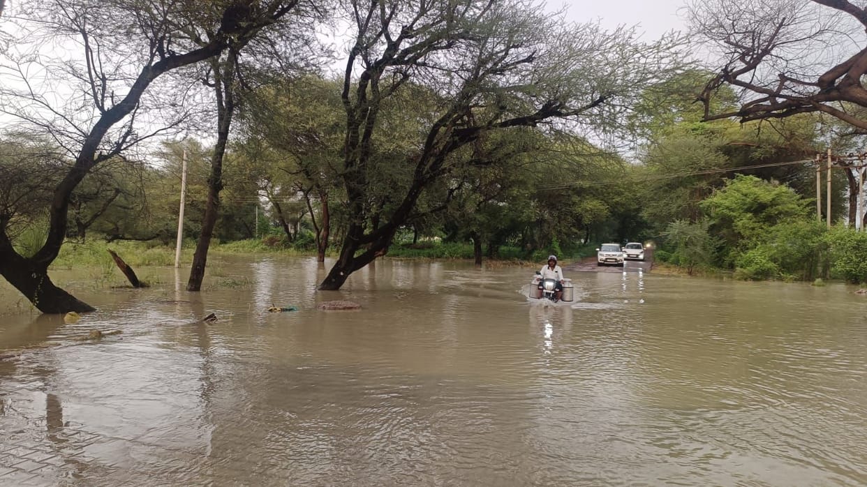Water reached Dauhan and Krishnavati rivers, hope raised to increase ground water level