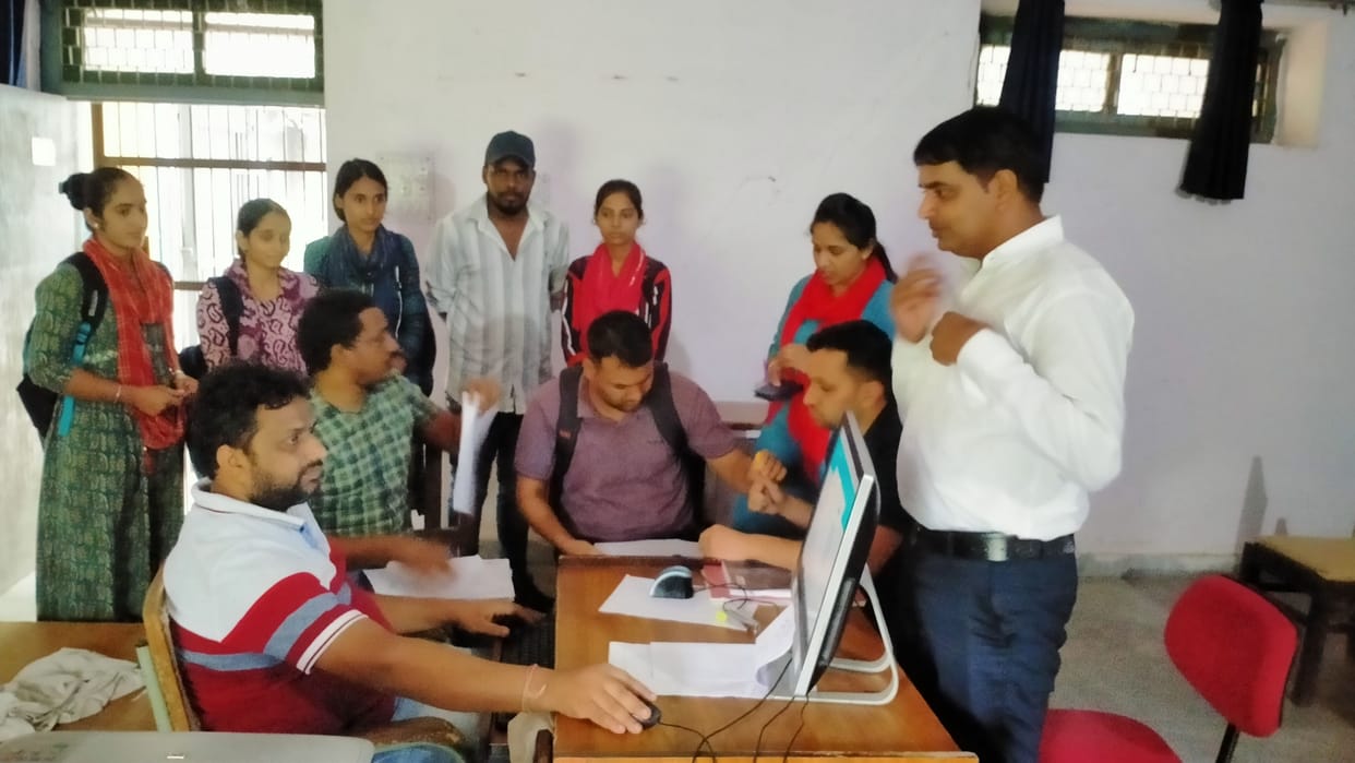 Admission started under open counseling in UG classes in the college.