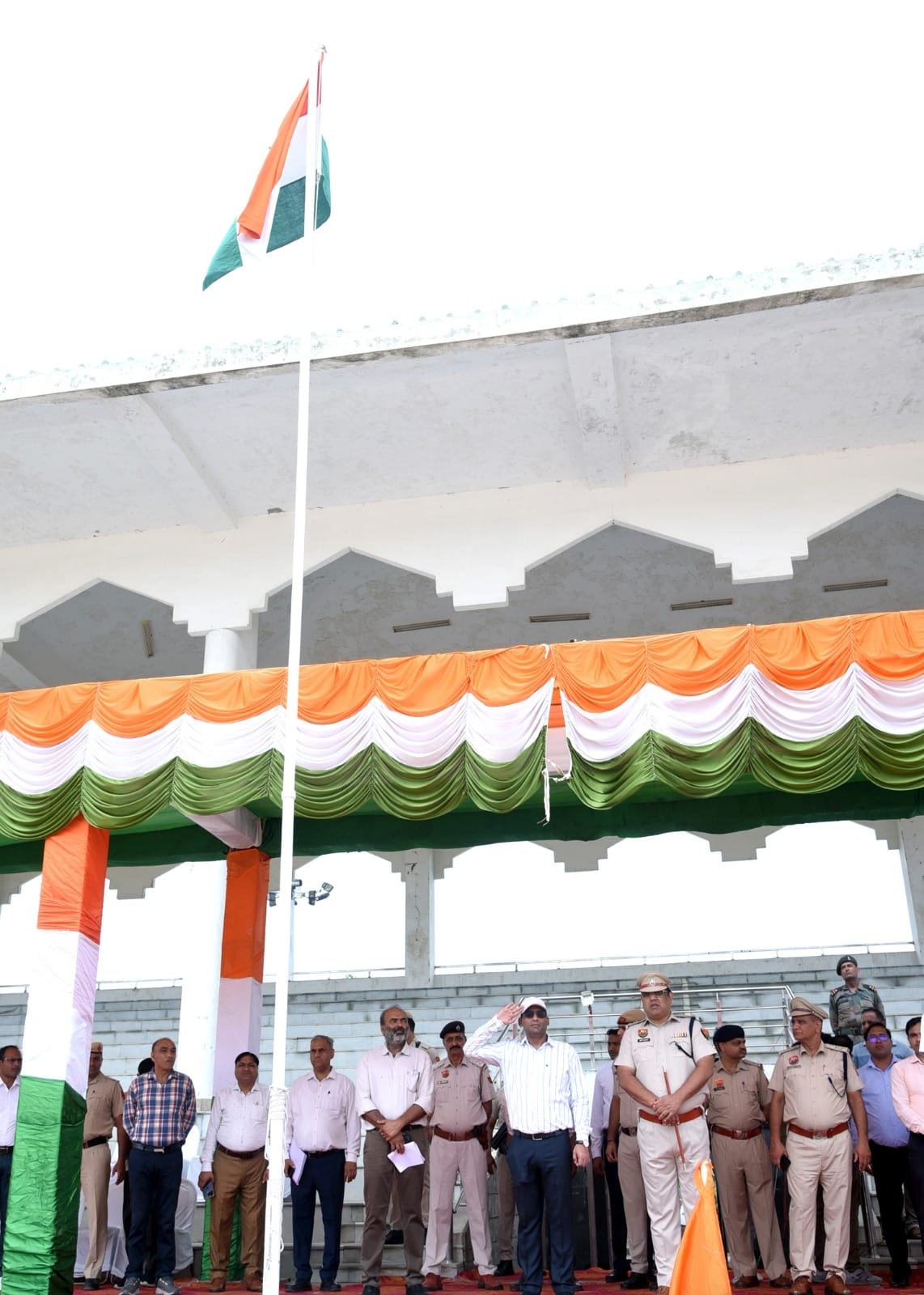 Patriotism reflected in full dress rehearsal