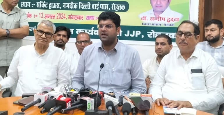 No development in four months, crime non-stop in the state: Dushyant Chautala