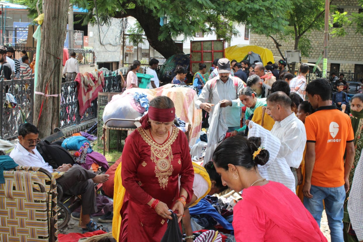 SDM inspected cleanliness in Chaugan 1