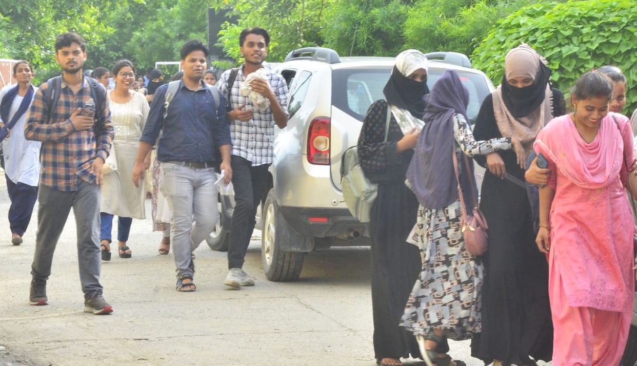 Four candidates remained absent in D.El.Ed exam