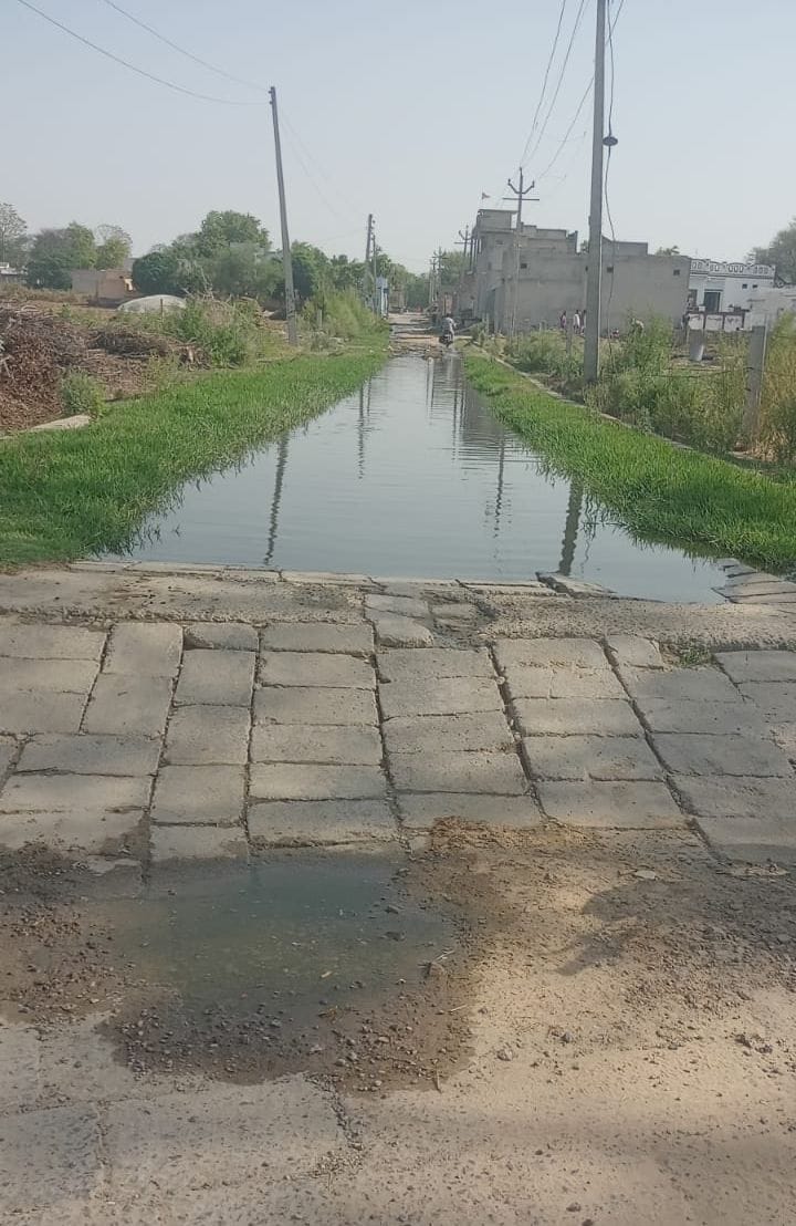 When will the people of Mandhan get freedom from waterlogging?