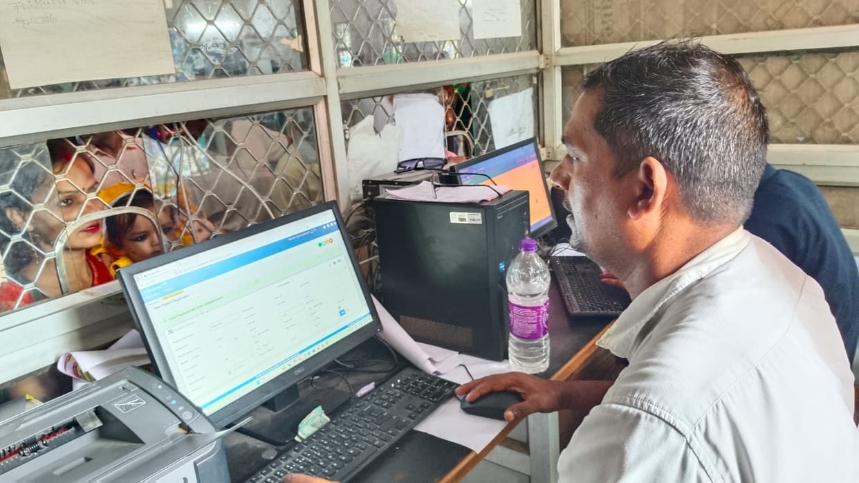 System for making online OPD collapsed, responsible unaware