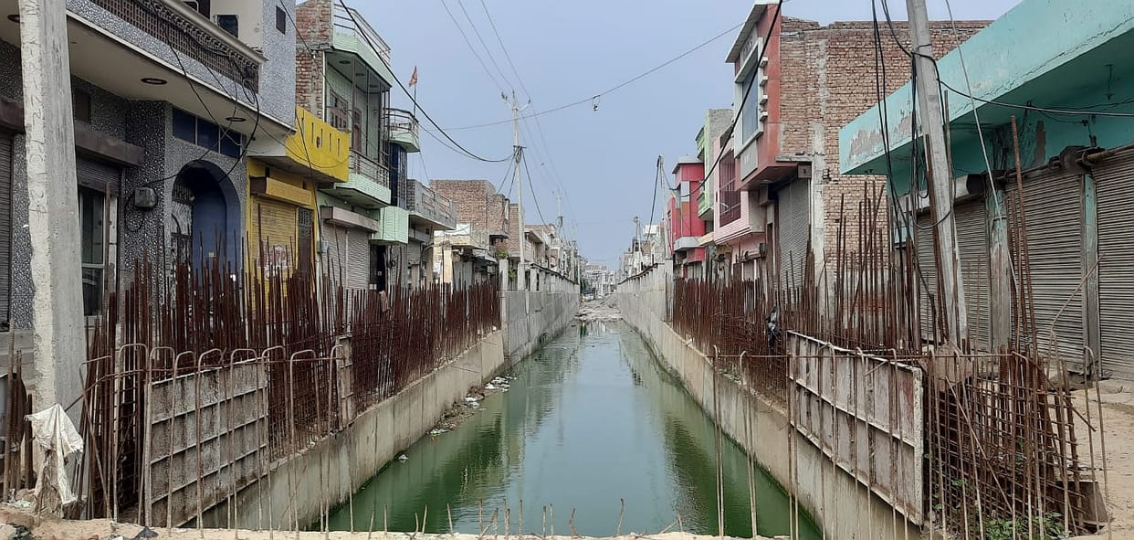 Underpass work started after seven months stopped, notice given to contractor