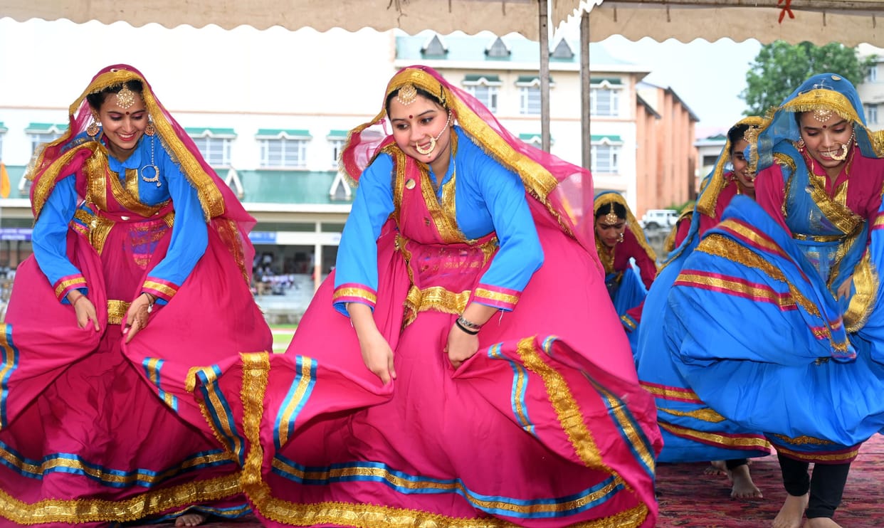 Independence Day celebrations filled with colors with march past and cultural programs