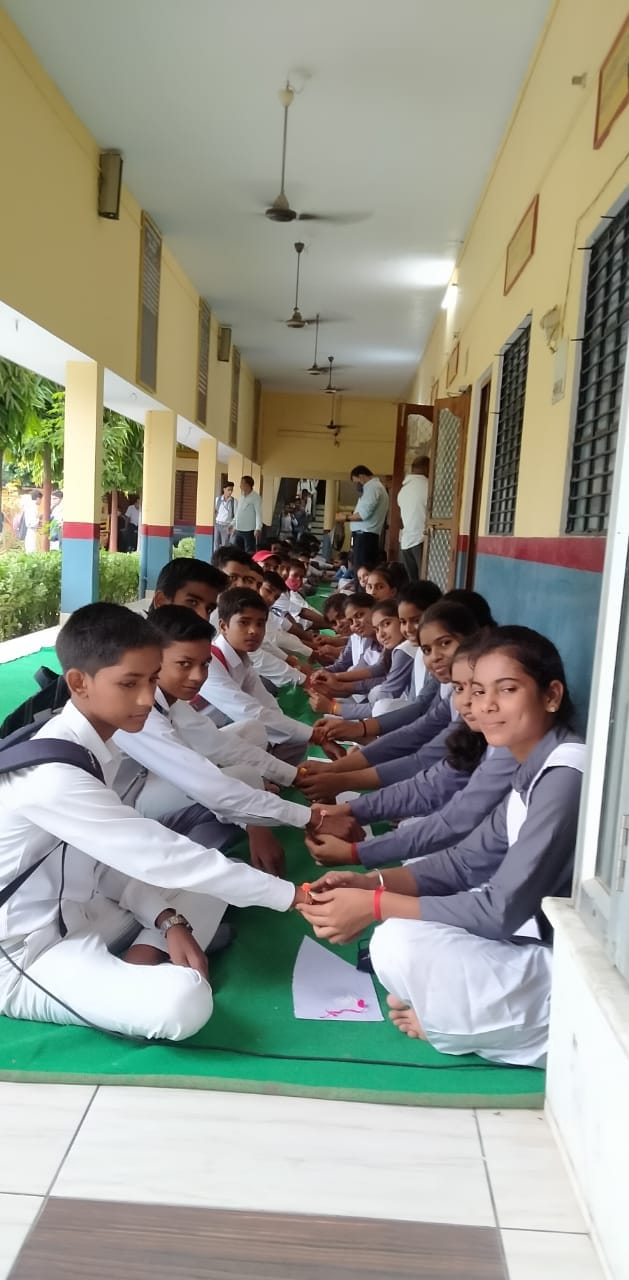 Rakshabandhan festival celebrated in the college