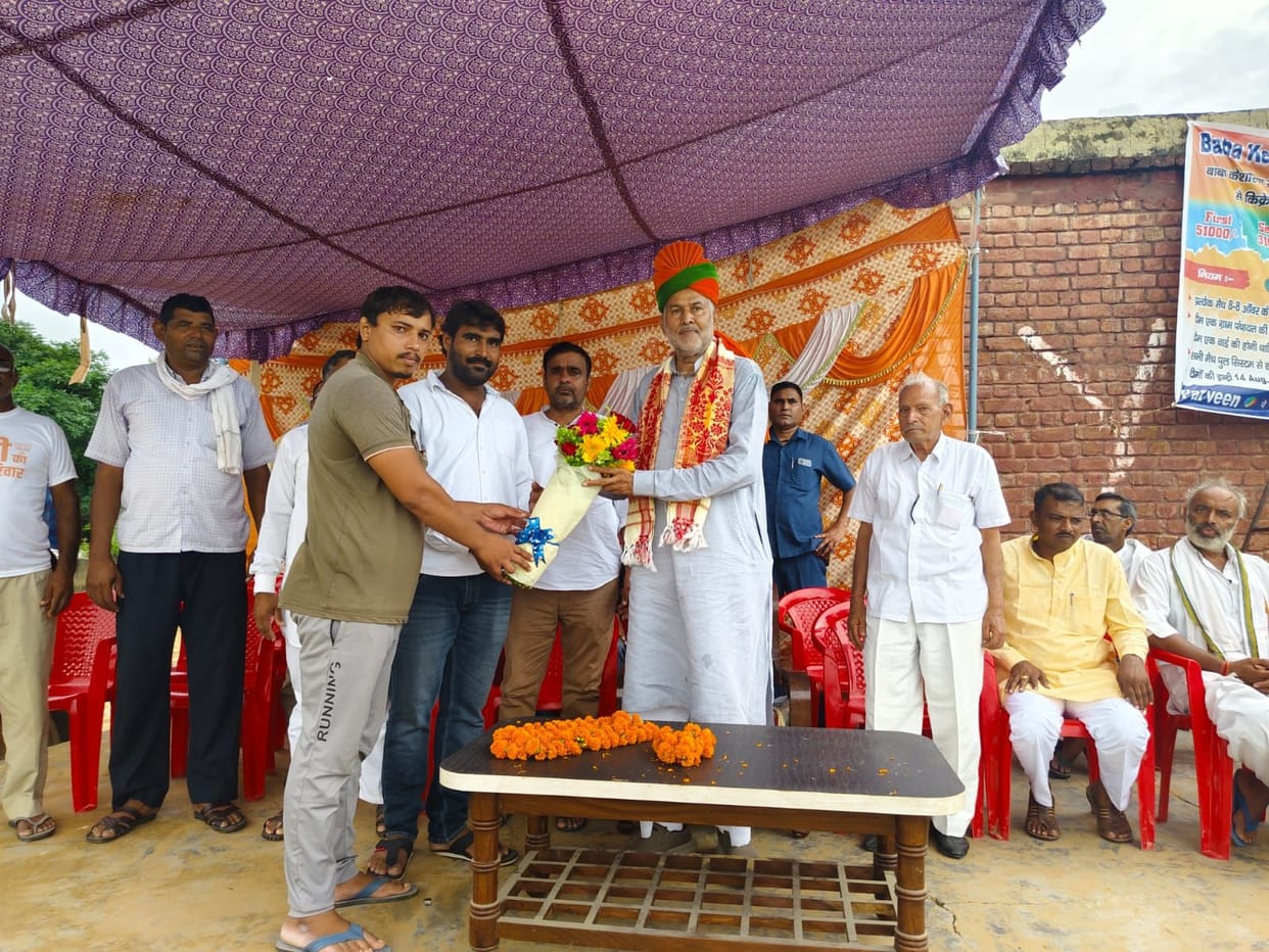 Barada defeated Degrota by 42 runs in Baba Kesariya Vishal Cricket Competition