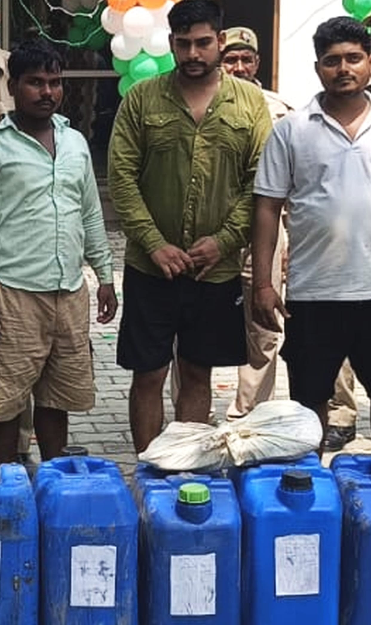 Three criminals arrested for stealing oil and diesel from transformer