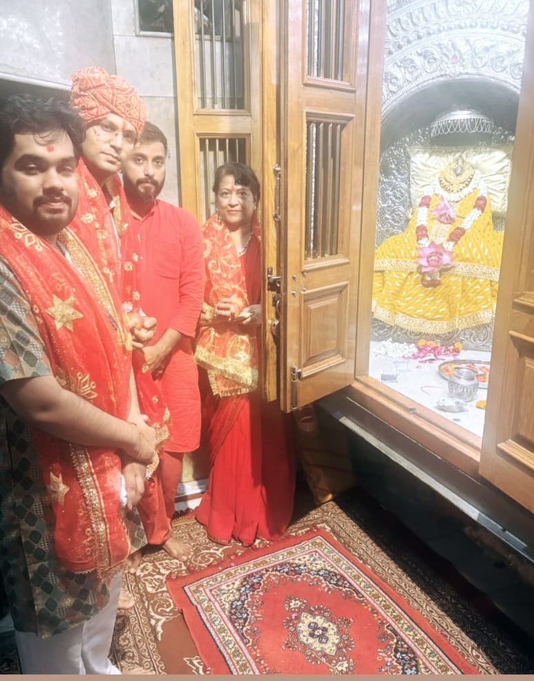 Ambassador of Montenegro visited Maa Bhimeshwari Devi Temple