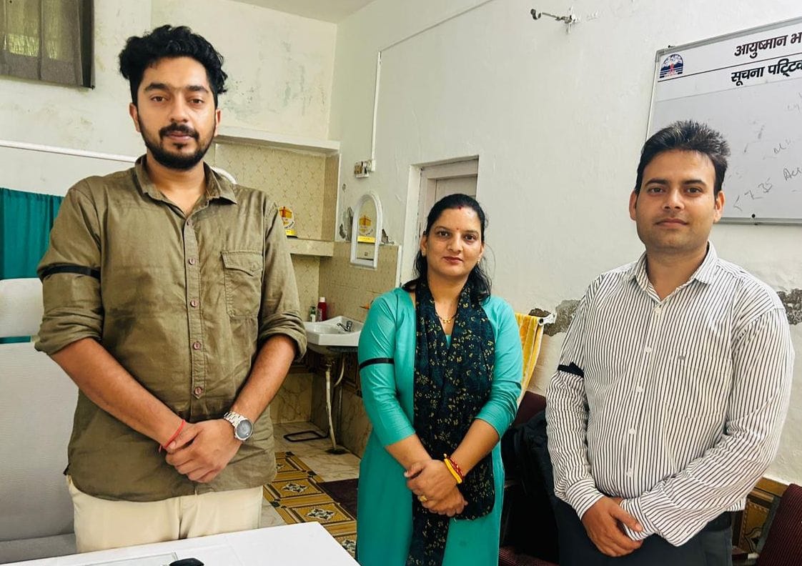 Protest against cruelty to trainee doctor