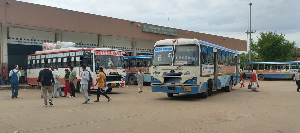 Dadri depot waited long for getting five AC buses