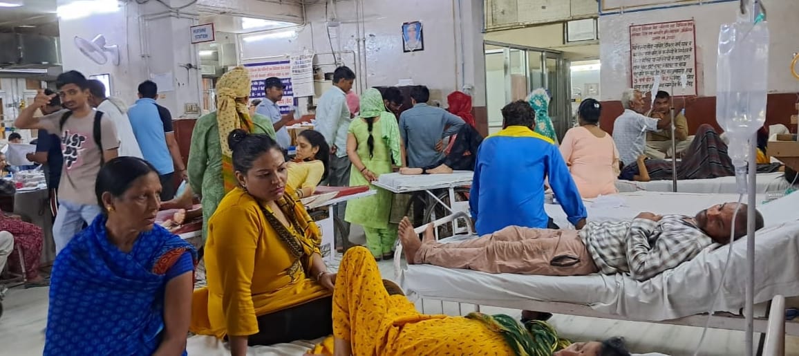 Private hospitals strike, emergency department of PGI full
