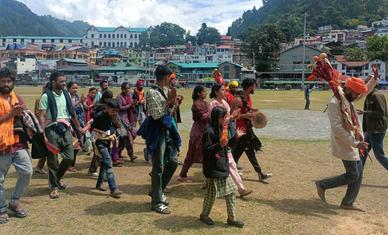 Chamba echoed with Bhole's praises, devotees danced to the hymns.