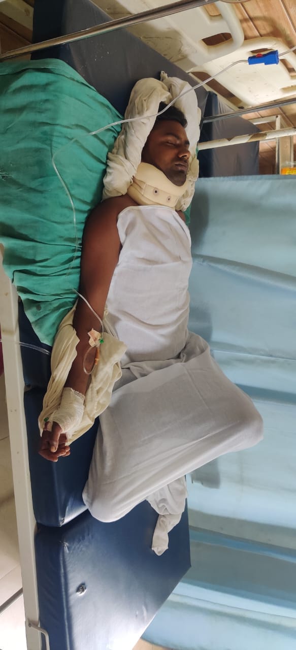 Meter reader's neck cut with Chinese manjha